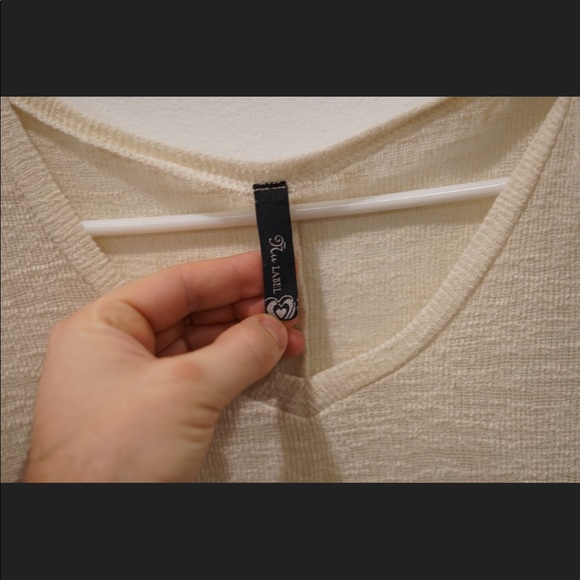 Urban Outfitters Creme Knit Top - Picture 3 of 3